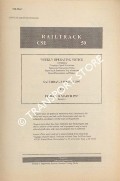 Book cover of Weekly Operating Notice containing Temporary Speed Restrictions, Temporary Engineering Works, Signalling & Permanent Way Alterations, General Instructions and Notices, 8 to 14 March 1997 by Railtrack